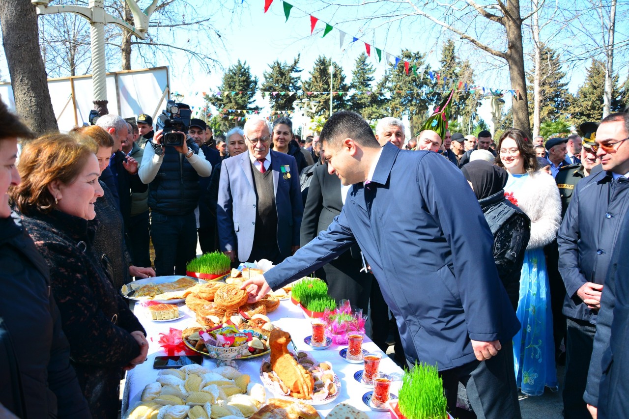 Novruz bayramı Ağstafada təntənə ilə qeyd edildi - FOTOLAR